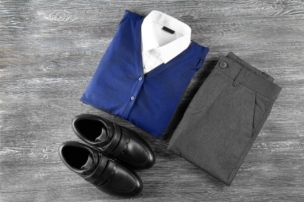 School uniform and school shoes