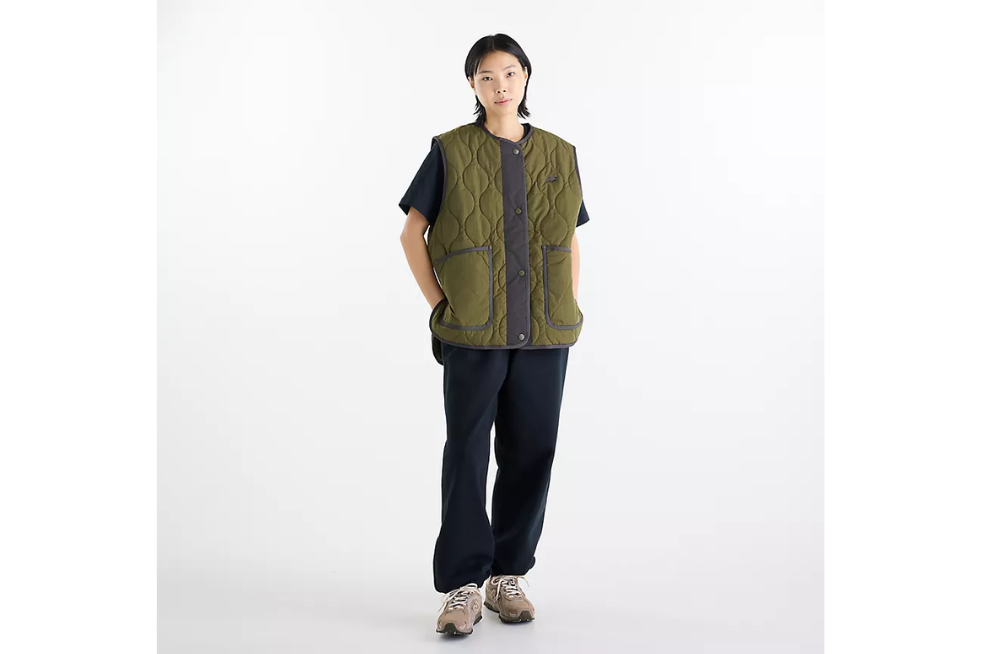 New Balance quilted vest