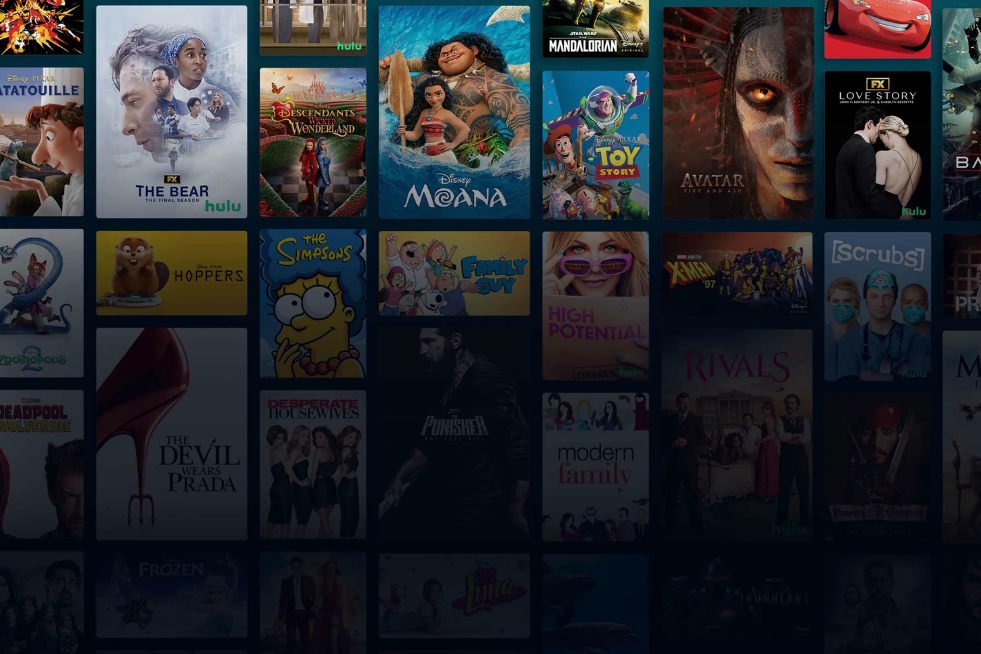 TV shows and films on Disney+