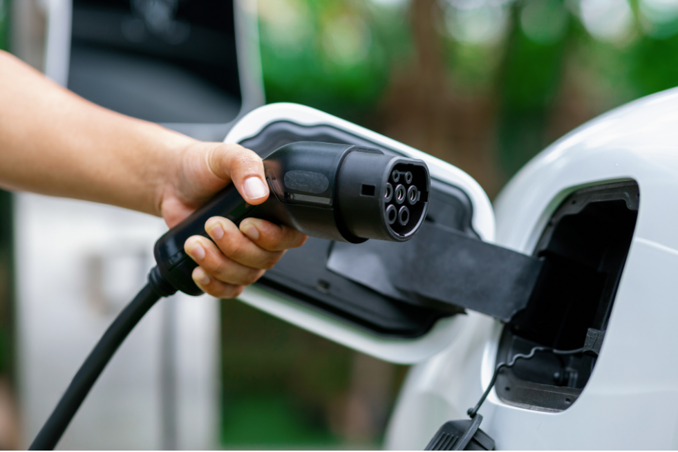 An EV charger 