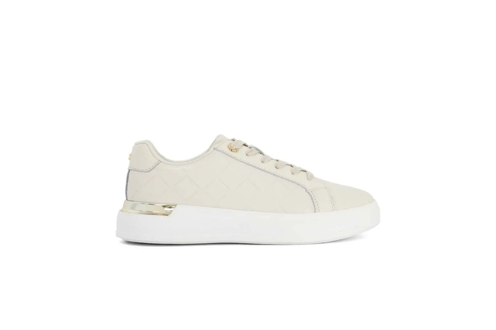 Cream-coloured trainer