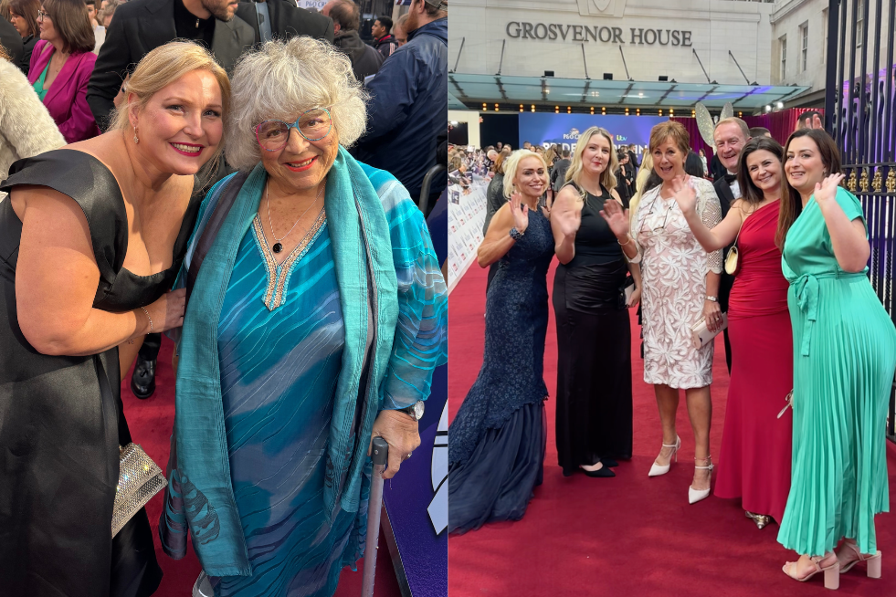 Our members soaking up the red carpet, where we managed to spot the iconic Miriam Margolyes!