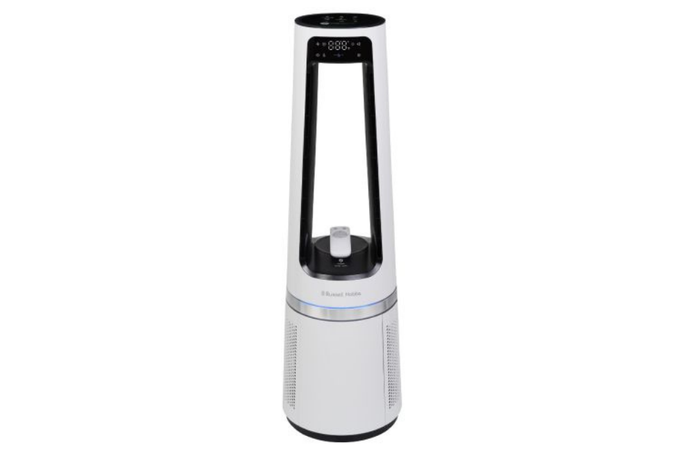 Russell Hobbs Bladeless Fan with Cool & Heat Function in White