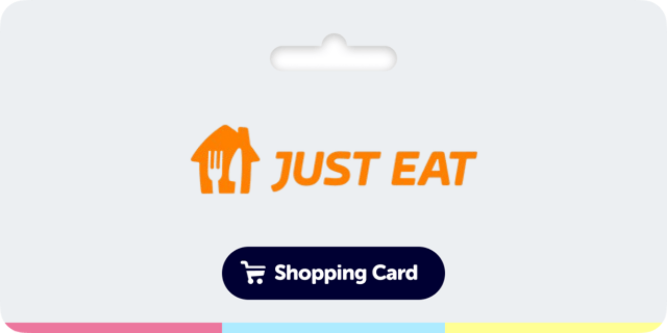 Just Eat Gift Card banner