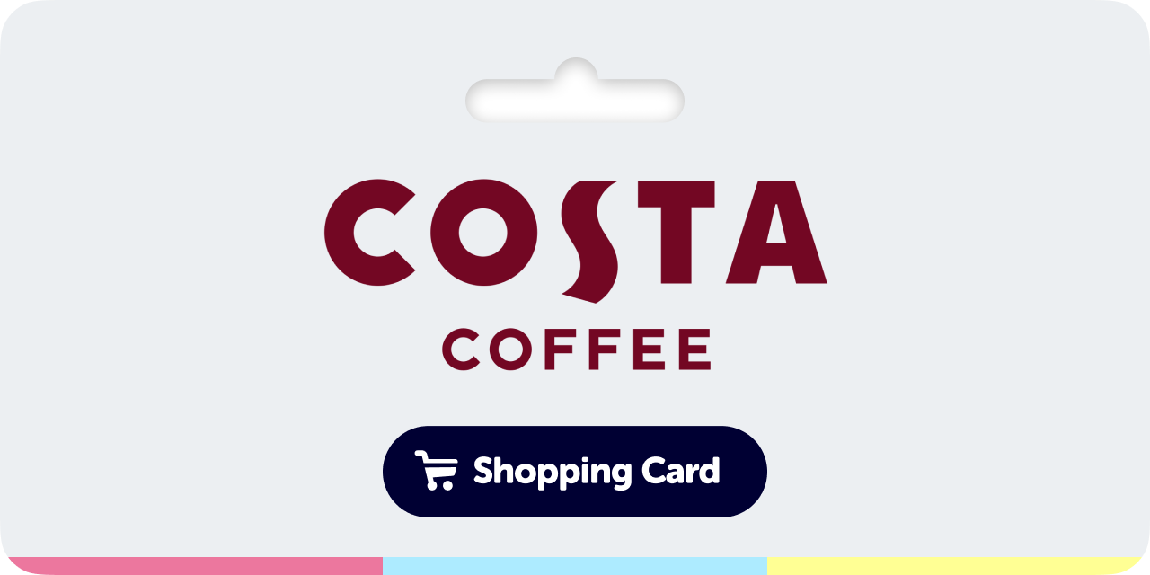 Costa Coffee Gift Card banner