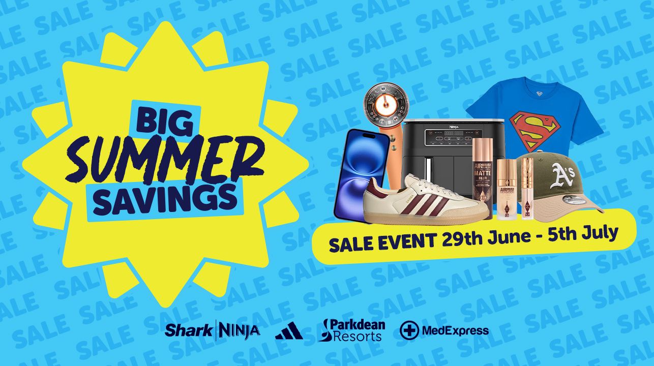 Big Summer Savings banner image