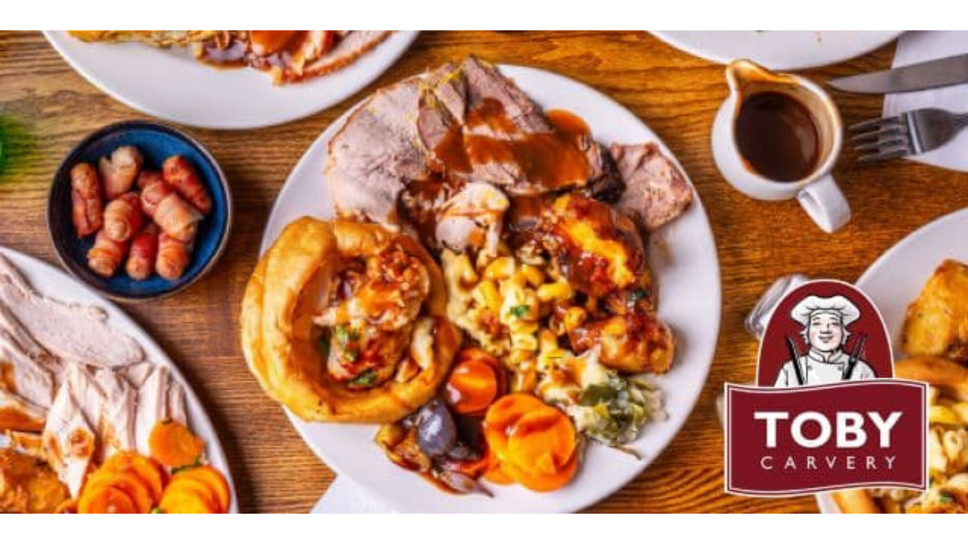 Toby Carvery Blue Light Card discounts banner