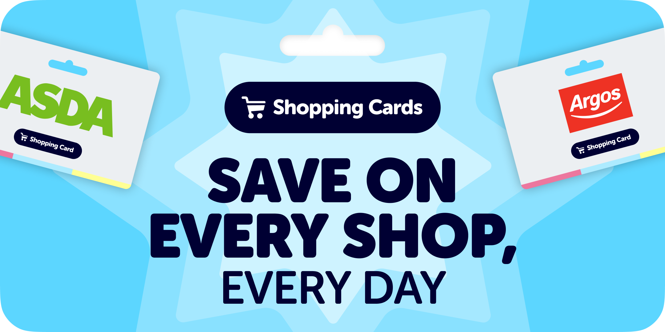Blue Light Card Shopping Cards banner image