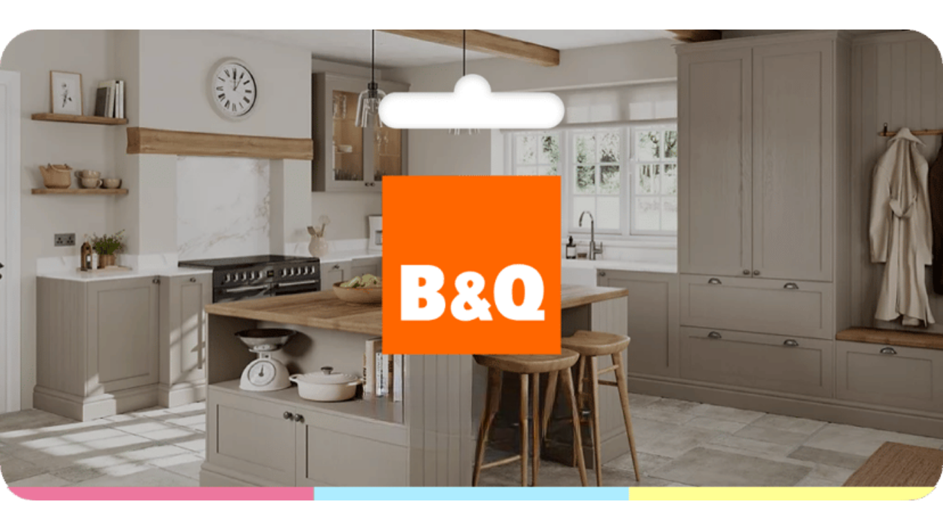 B&Q Blue Light Card discounts banner