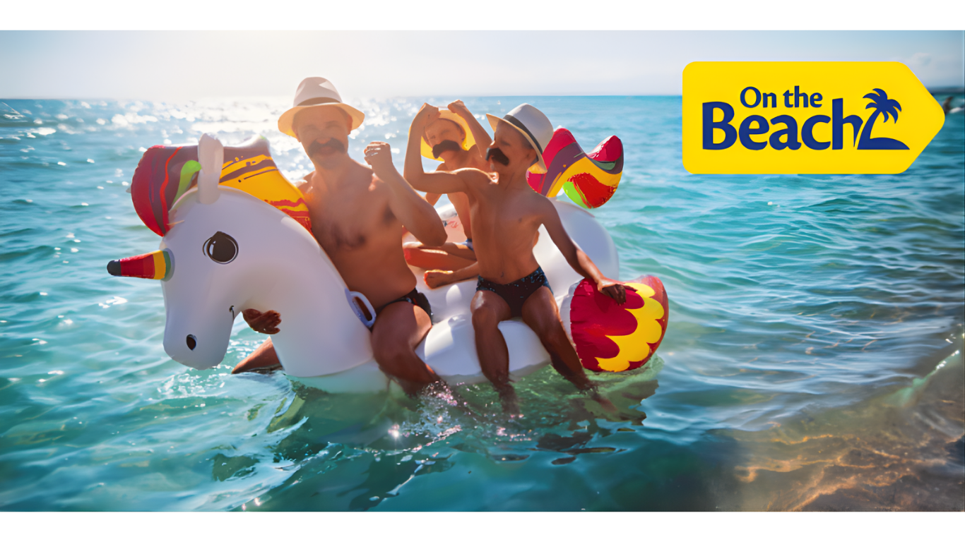 On the Beach Blue Light Card discounts banner 