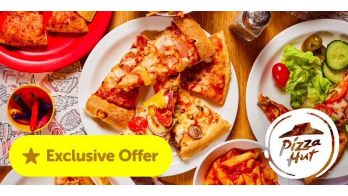 Pizza Hut Blue Light Card discounts banner