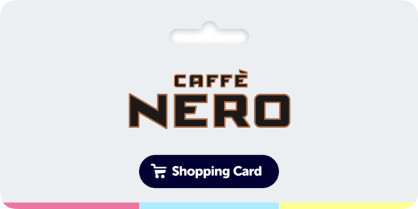 Caffe Nero Gift Card banner