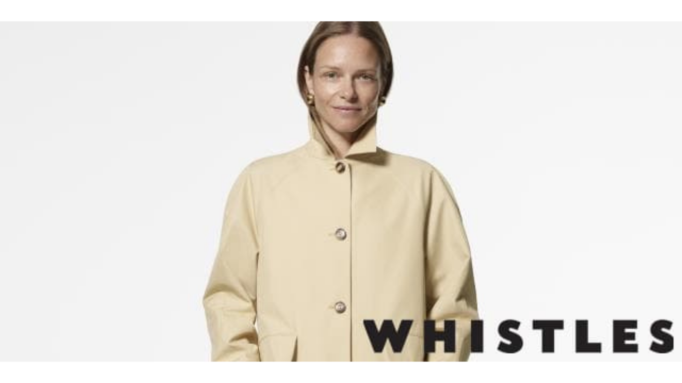 Whistles Blue Light Card discounts banner