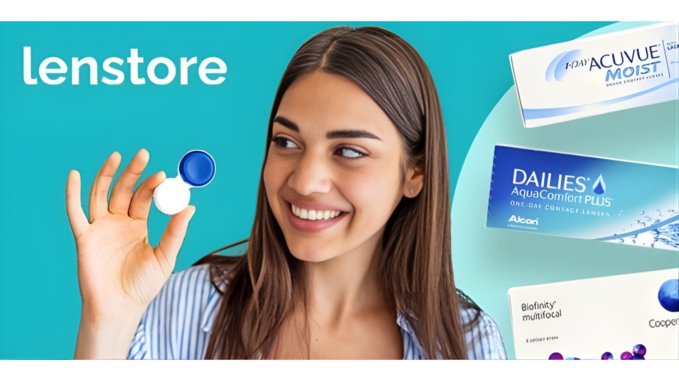 Lenstore Blue Light Card discounts banner