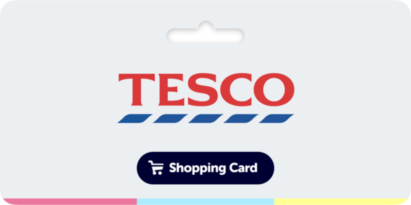 Tesco Gift Card banner