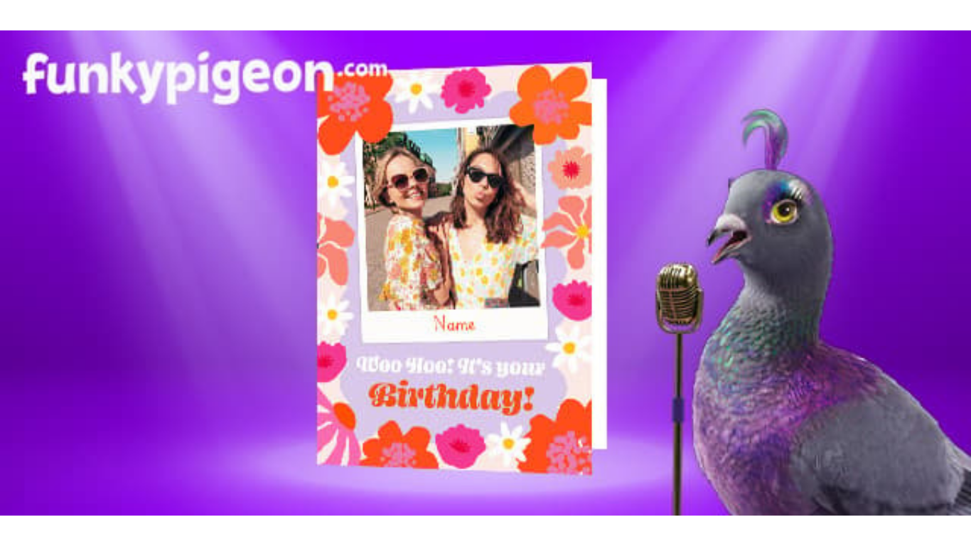Funky Pigeon Blue Light Card discounts banner
