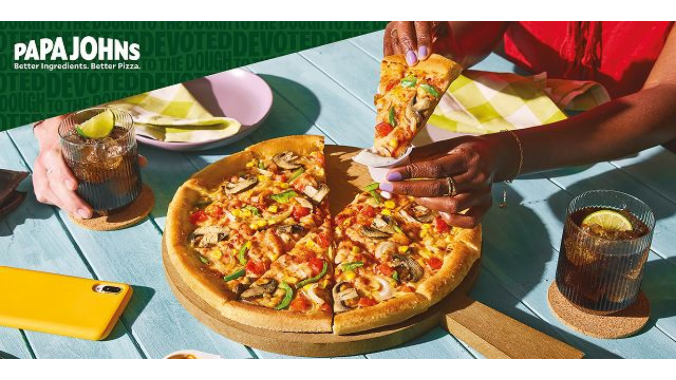 Papa Johns Blue Light Card discounts banner 