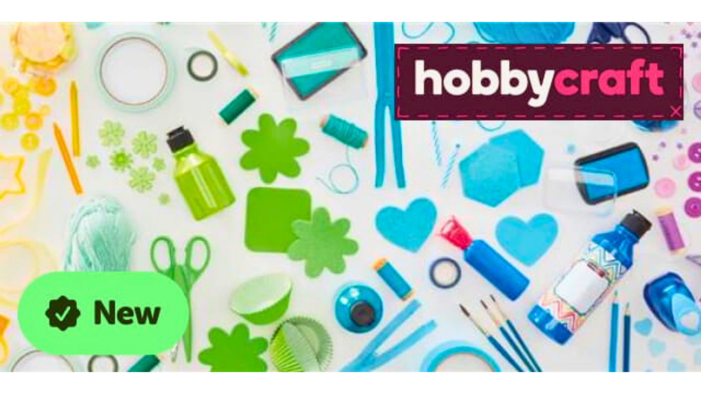 Hobbycraft Blue Light Card discounts banner