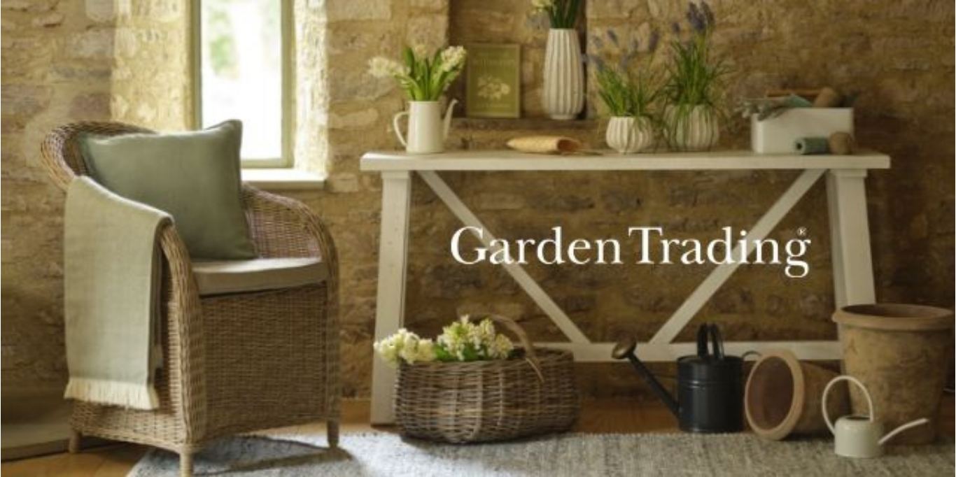 Garden Trading Blue Light Card discounts banner