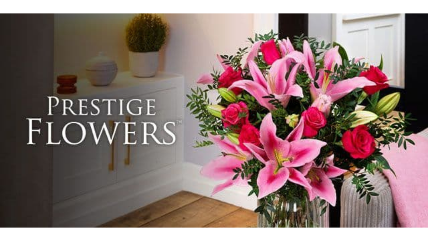 Prestige Flowers Blue Light Card discounts banner 