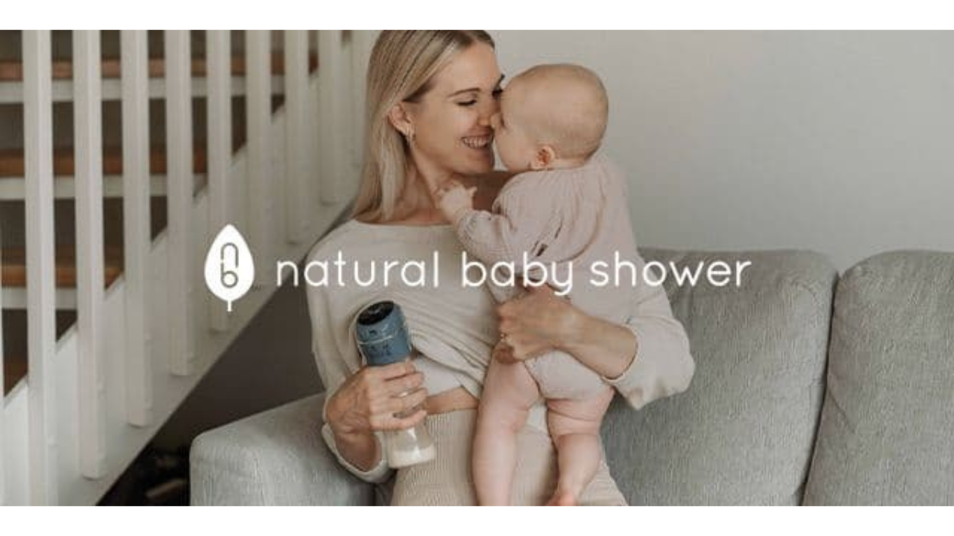 Natural Baby Shower Blue Light Card discounts banner 