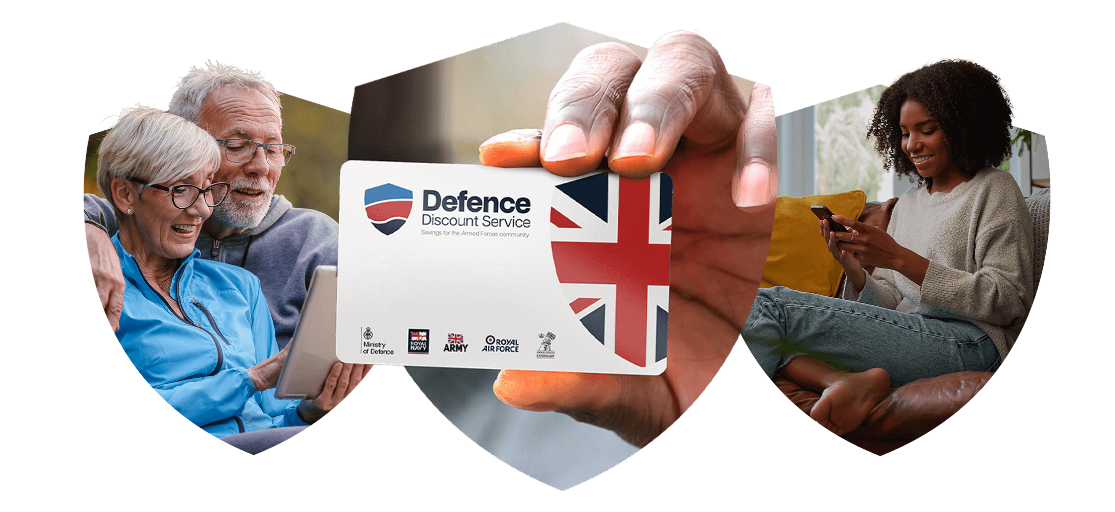 Defence Discount Service logo banner
