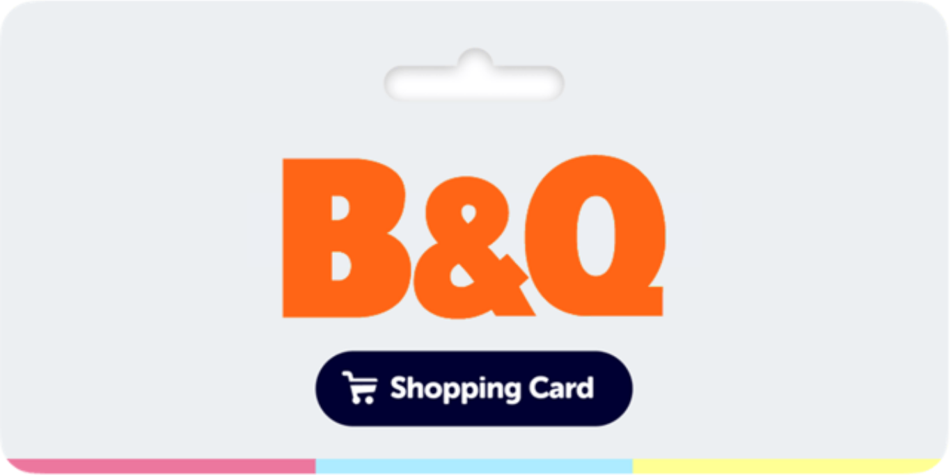 B&Q Gift Card banner