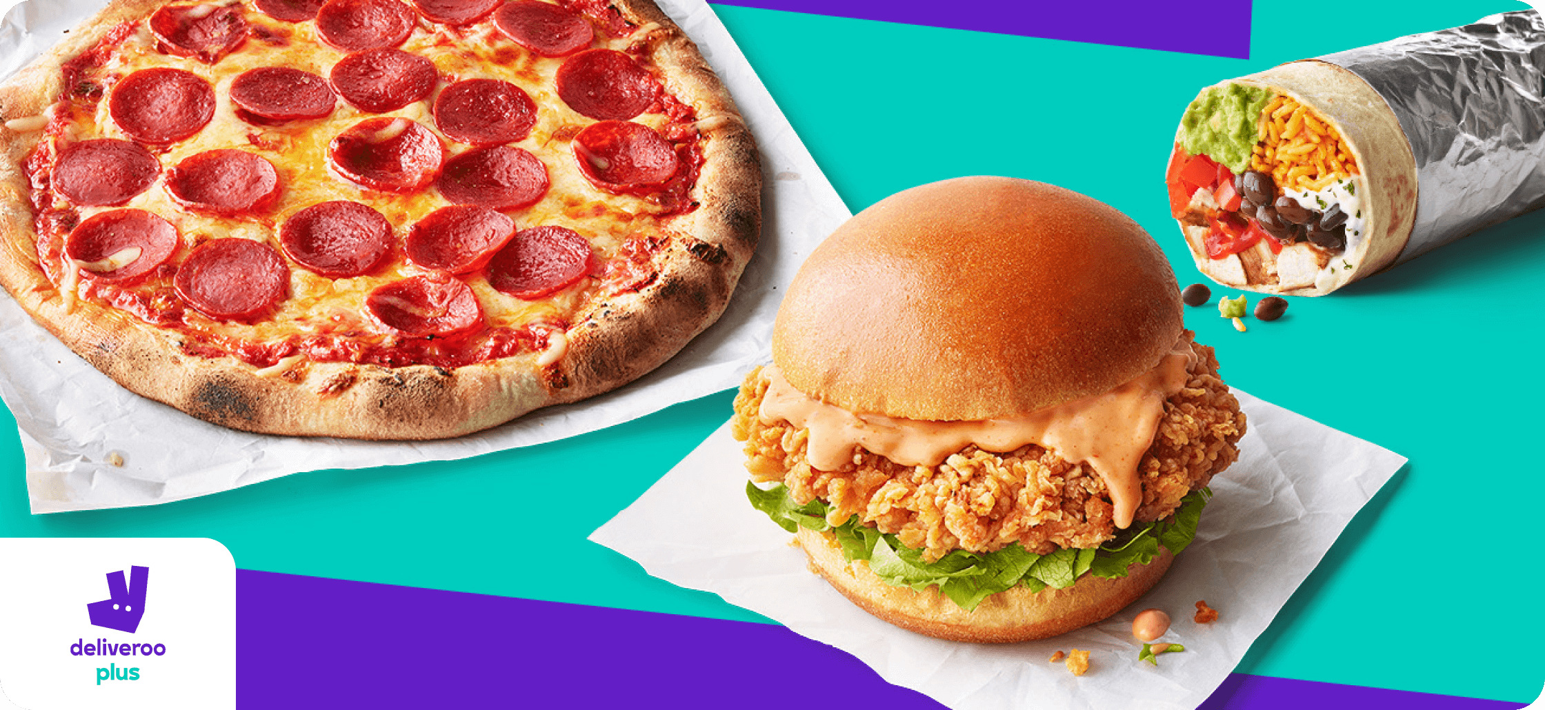 free deliveroo plus banner image