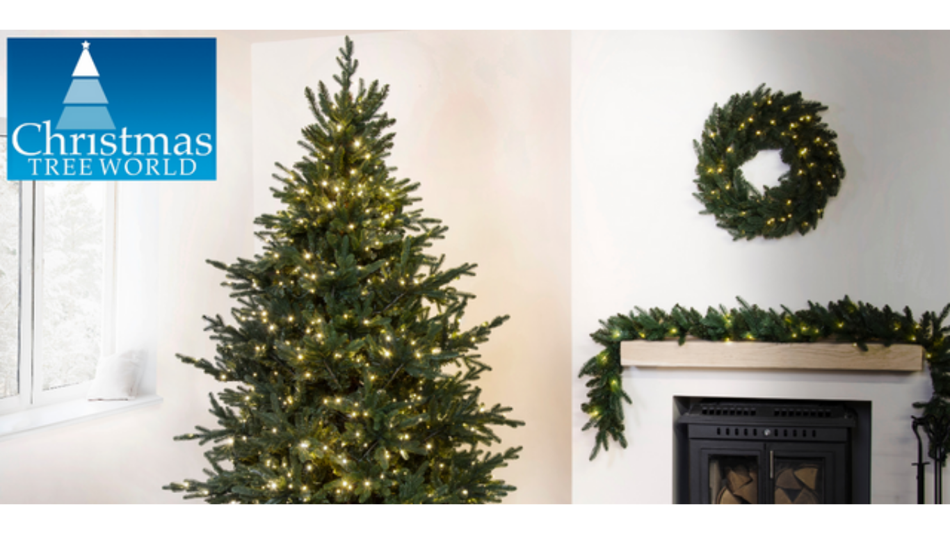 Christmas Tree World Blue Light Card discounts banner