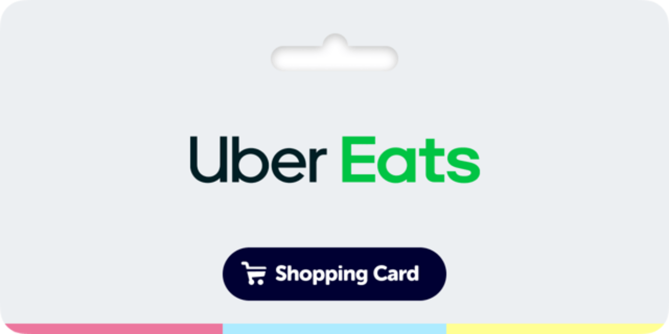 Uber Eats Gift Card banner