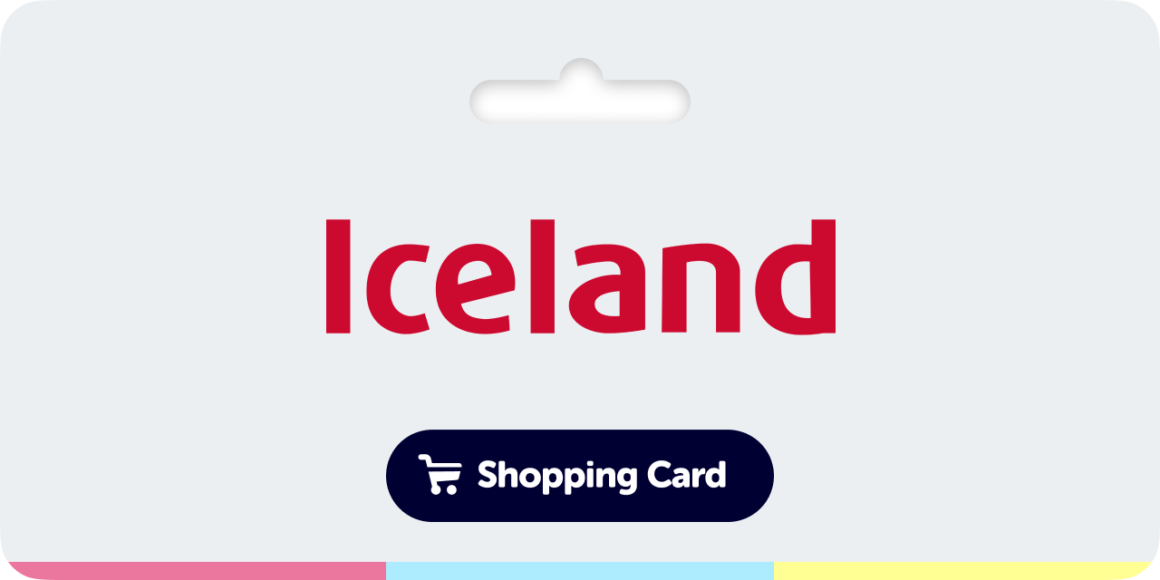 Iceland Gift Card banner