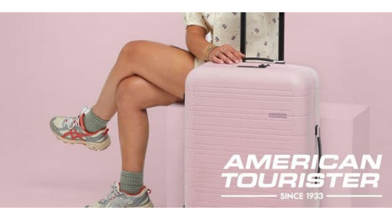 American Tourister Blue Light Card discounts banner