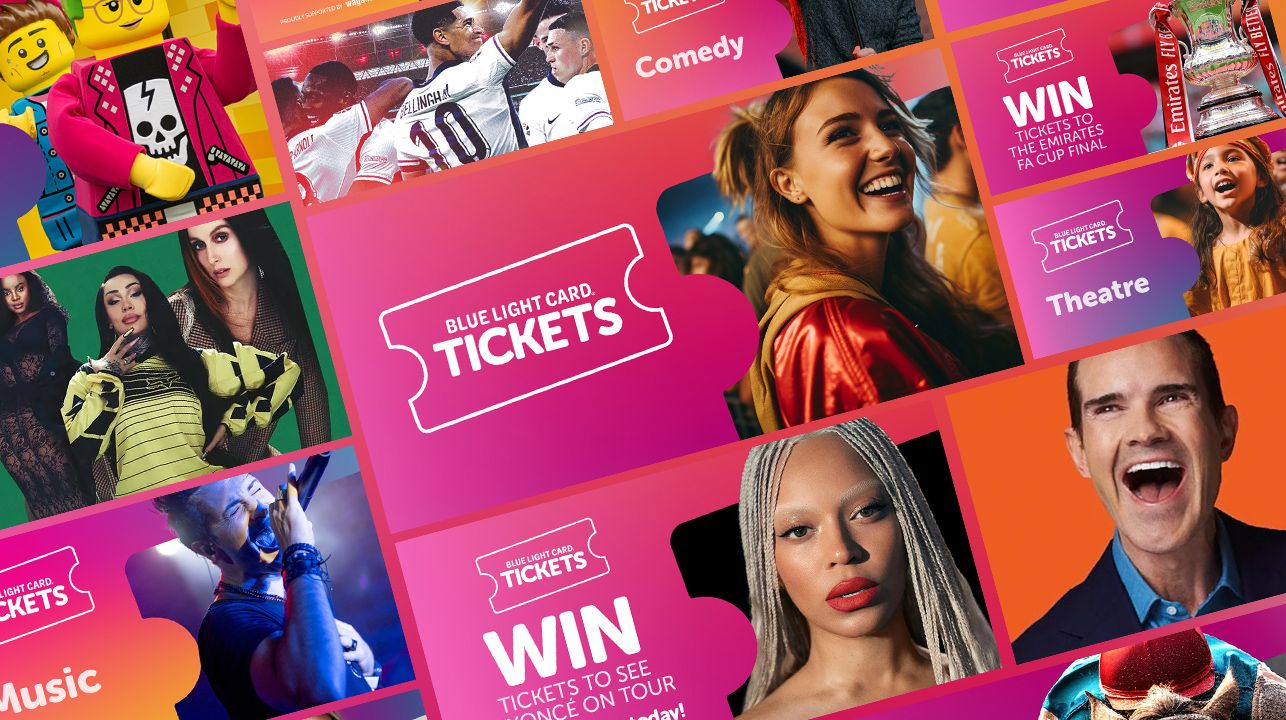 Blue Light Card Tickets Banner Image