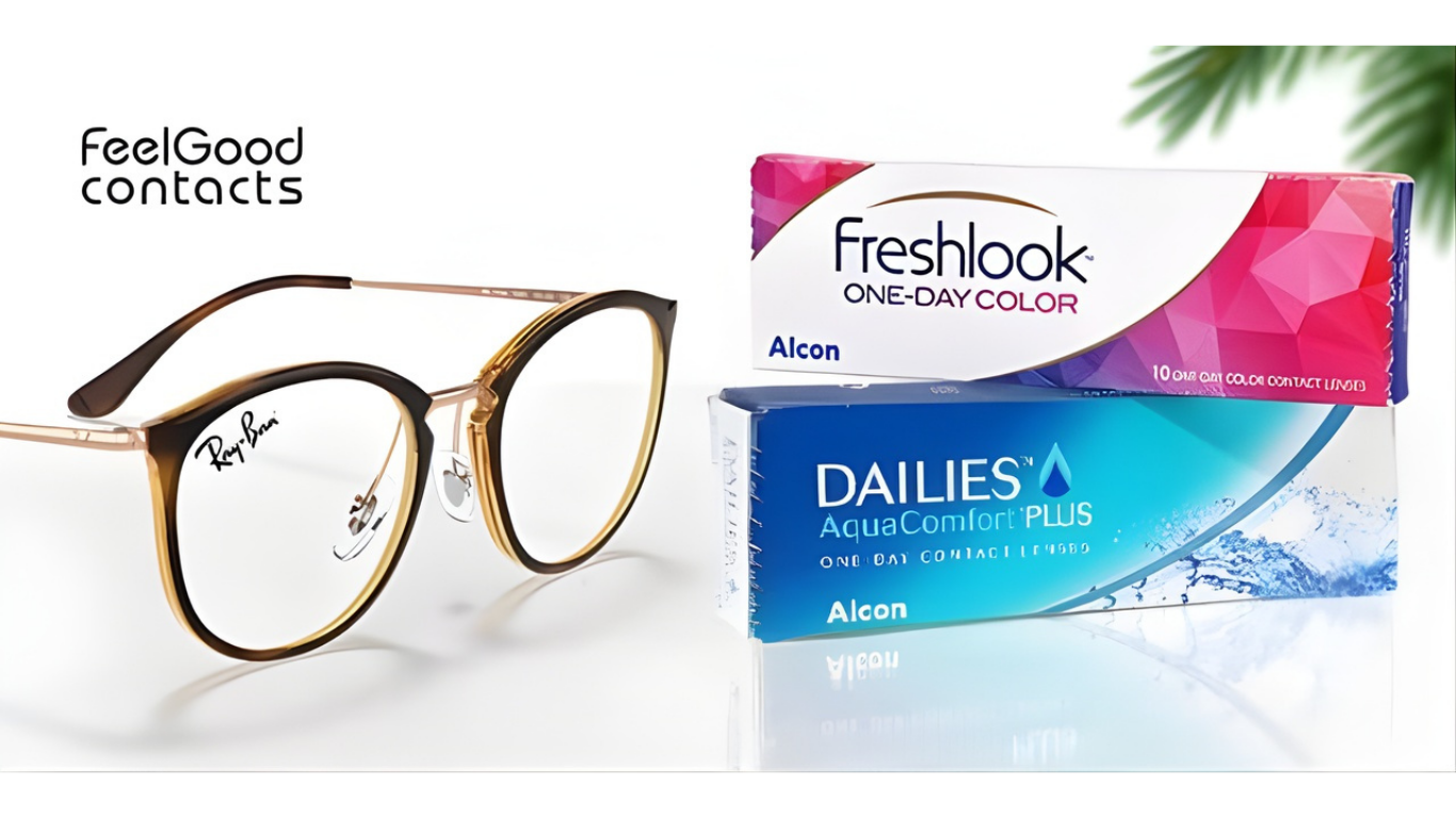 Feel Good Contacts Blue Light Card discounts banner 