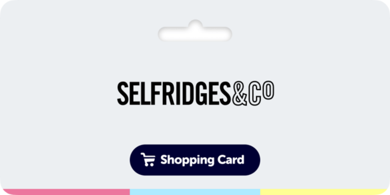 Selfridges Gift Card banner