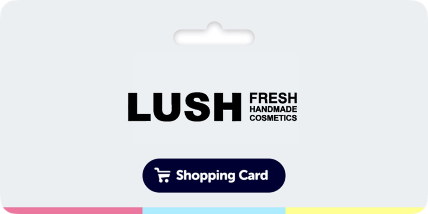 Lush Gift Card banner