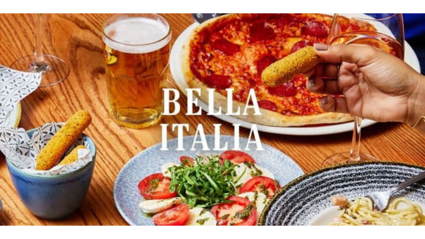 Bella Italia Blue Light Card discounts banner