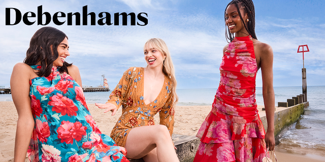 Debenhams discount code image