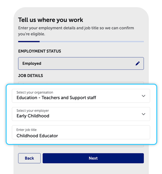 Tell us where you work