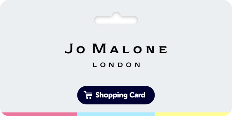Jo Malone Shopping Card