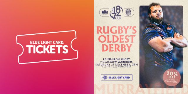 Blue Light Card Sports tickets ballot button