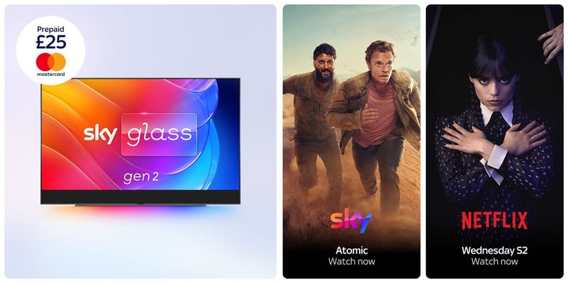 Sky glass discount offer