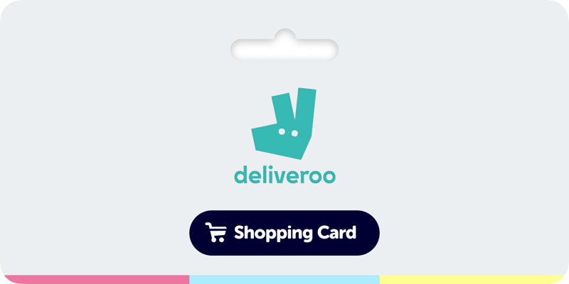 Deliveroo Shopping Card
