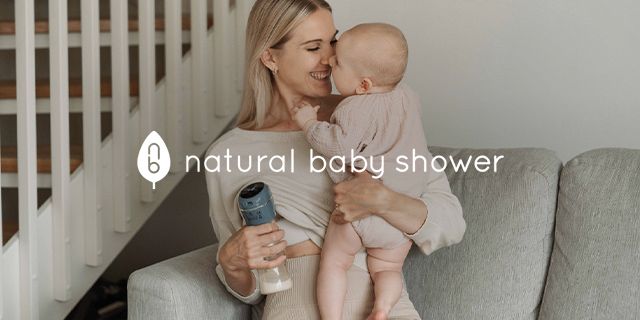 Natural Baby Shower Blue Light Card discount image