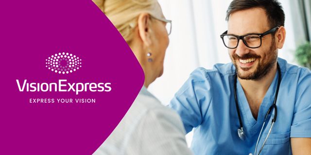 Vision Express blue light card offer for Retired Teachers