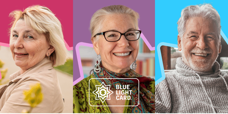 Retired teacher smiling. Discounts for retired teachers